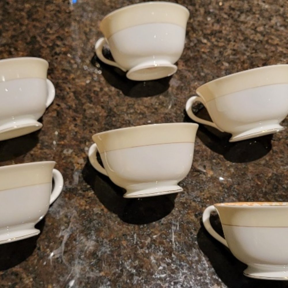 6 Noritake Porcelain Tea/Coffee Cup